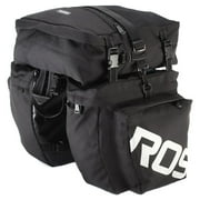 ROSWHEEL 3 in 1 Multifunction Road MTB Mountain Bike Bag, Pannier Rear Seat Trunk Bag