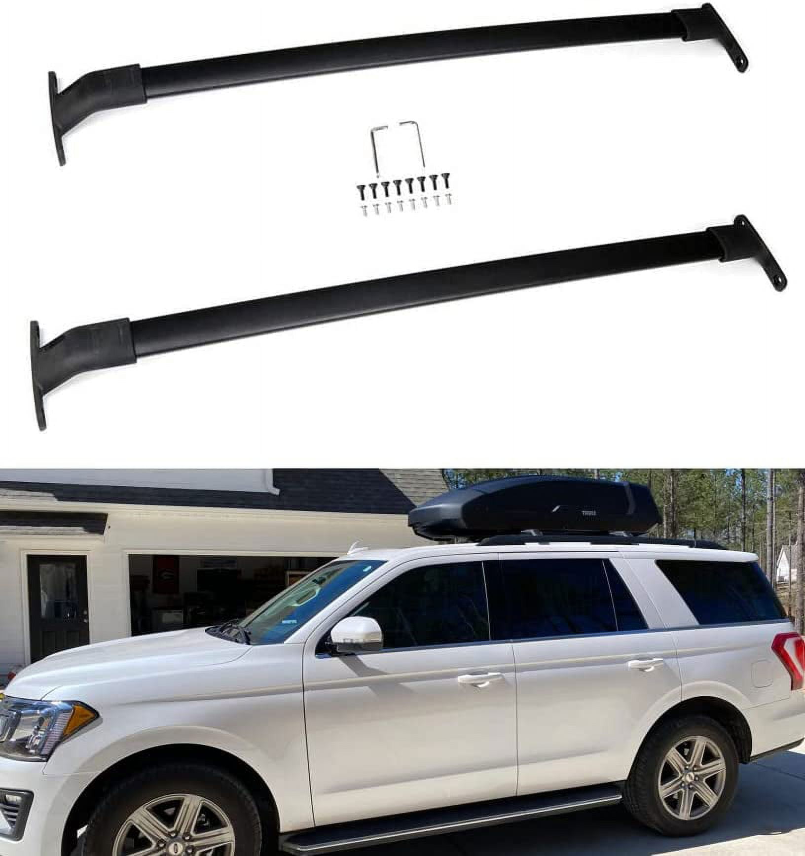 ROSY PIXEL Roof Rack Cross Bars, Aluminum Alloy, for Ford Expedition ...