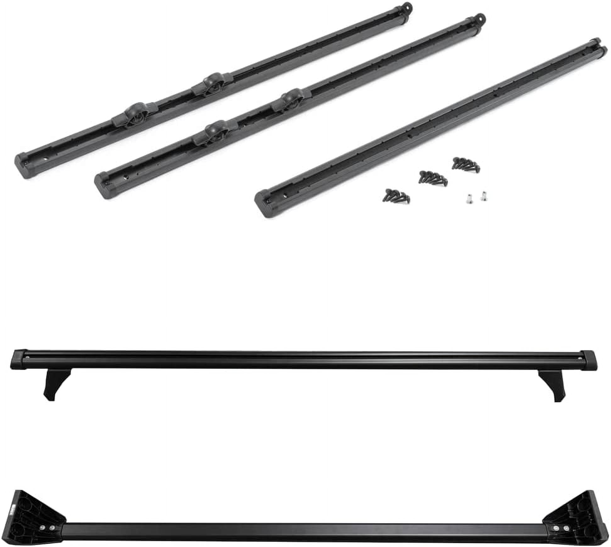 ROSY PIXEL Roof Rack Set 4Pcs (Trail Rail System + Cross Bars) for 2020 ...