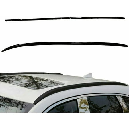 ROSY PIXEL Roof Racks Side Rails Compatible with 2016-2023 Mazda CX-9 CX9 (Black)