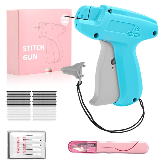 ROSYNEY Tagging Gun for Clothing, Retail Pricing Tag Gun Kit with 1000 Barbs Fasteners & 6 Needles