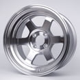 thumbnail image 1 of ROTA GRID CLASSIC (15X7 ET0 4X100 67.1 Hub) FULL ROYAL PLAIN SILVER Wheel Rim, 1 of 3