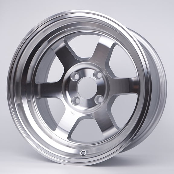 ROTA GRID CLASSIC (15X7 ET20 4X100 67.1 Hub) FULL ROYAL PLAIN SILVER Wheel Rim