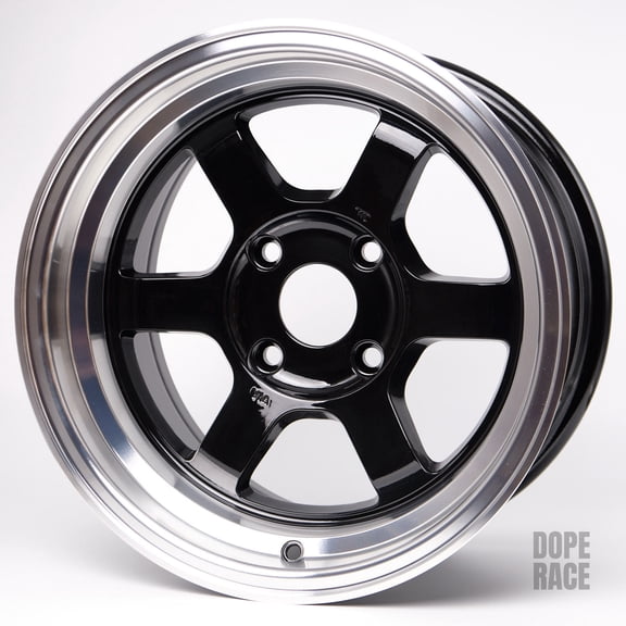 ROTA GRID CLASSIC (15X7 ET20 4X100 67.1 Hub) ROYAL YAMAHA BLACK Wheel Rim