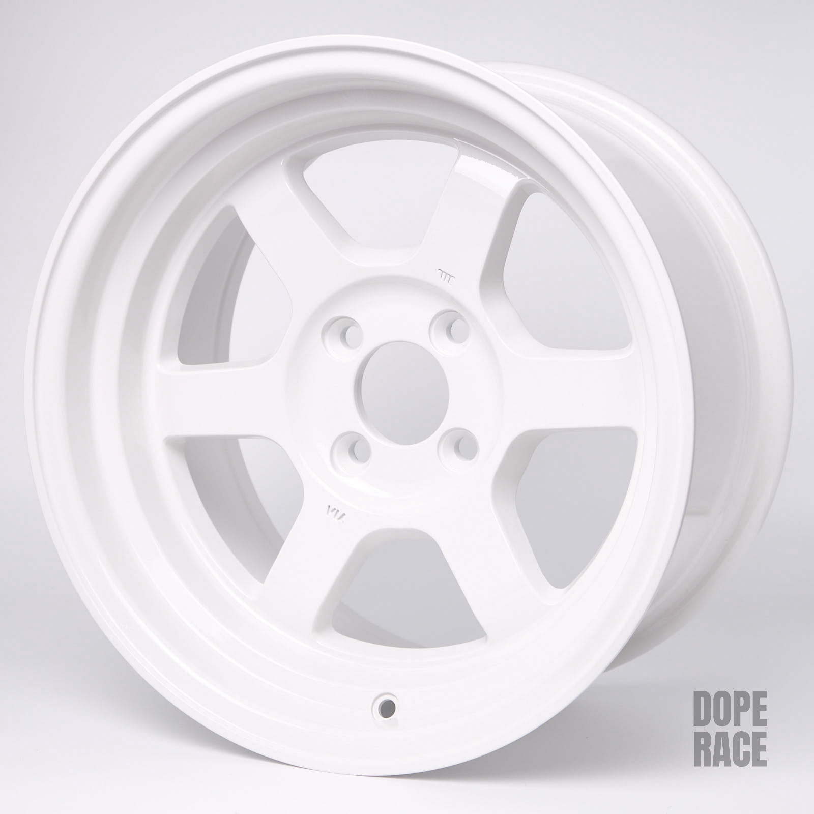 ROTA GRID CLASSIC (15X8 ET0 4X100 67.1 Hub) WHITE Wheel Rim - Walmart.com