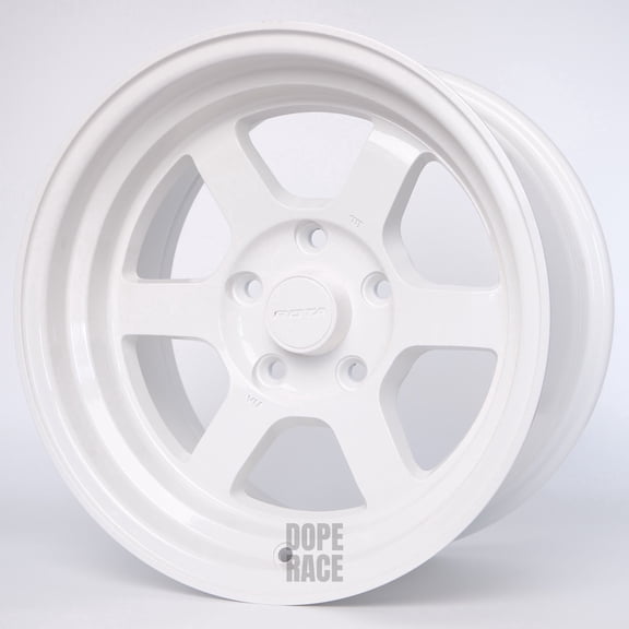 ROTA GRID CLASSIC (15X8 ET0 5X114.3 73 Hub) WHITE Wheel Rim