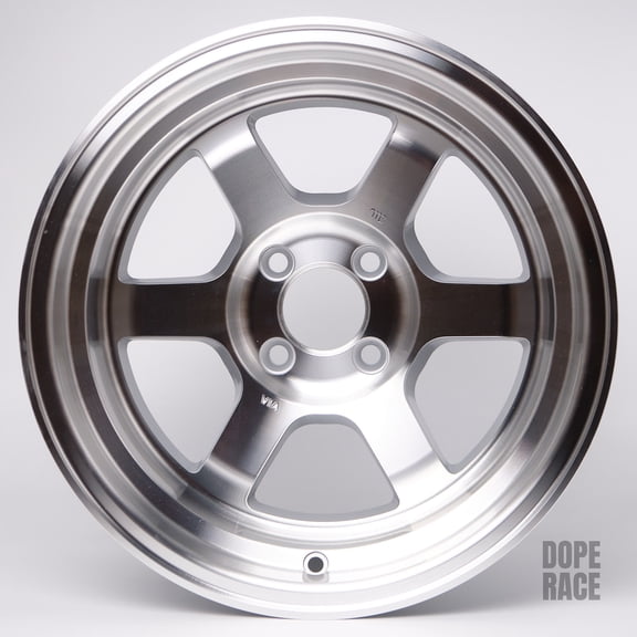 ROTA GRID CLASSIC (15X9 ET0 4X100 67.1 Hub) FULL ROYAL PLAIN SILVER Wheel Rim