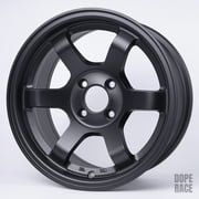 ROTA GRID CONCAVE 15X7 ET20 4X100 67.1 Hub SATIN BLACK Wheel Rim