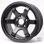 ROTA GRID CONCAVE 15X7 ET20 5X114.3 73 Hub SATIN BLACK Wheel Rim