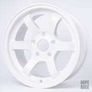 ROTA GRID CONCAVE 15X7 ET20 5X114.3 73 Hub WHITE Wheel Rim
