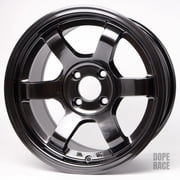 ROTA GRID CONCAVE 15X8 ET20 4X100 67.1 Hub HYPER BLACK Wheel Rim