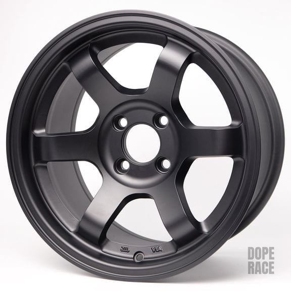 ROTA GRID CONCAVE (15X8 ET20 4X100 67.1 Hub) SATIN BLACK Wheel Rim