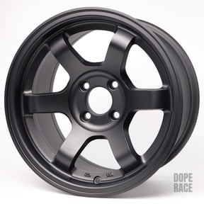 ROTA GRID CONCAVE (15X8 ET20 4X100 67.1 Hub) SATIN BLACK Wheel Rim
