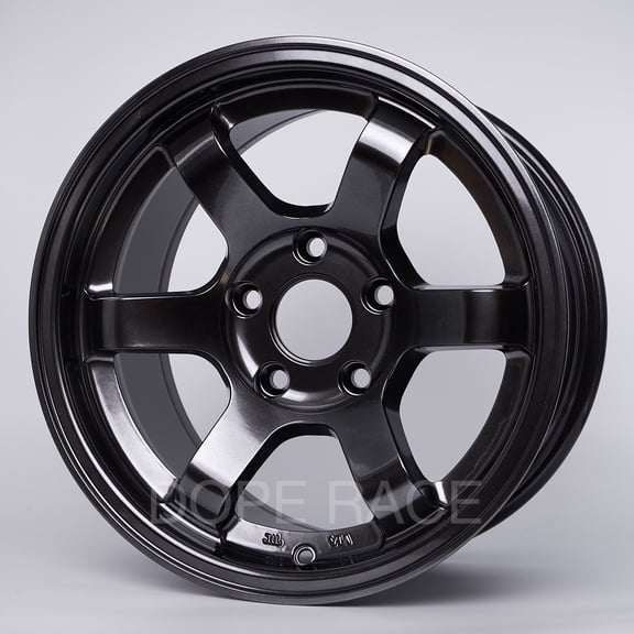 ROTA GRID CONCAVE (15X8 ET20 5X100 57.1 Hub) HYPER BLACK Wheel Rim