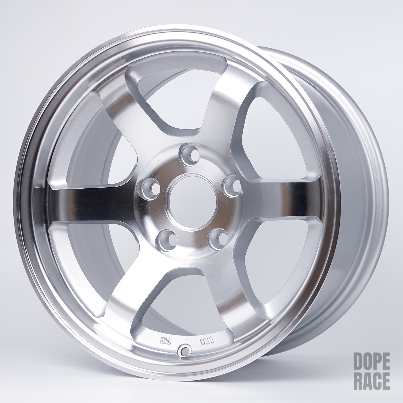Round Hub Rims ROTA GRID CONCAVE (15X8 ET20 5X114.3 73 Hub) FULL ROYAL PLAIN SILVER ...