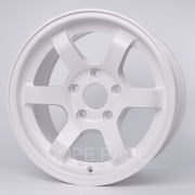 ROTA GRID CONCAVE 15X8 ET20 5X114.3 73 Hub WHITE Wheel Rim