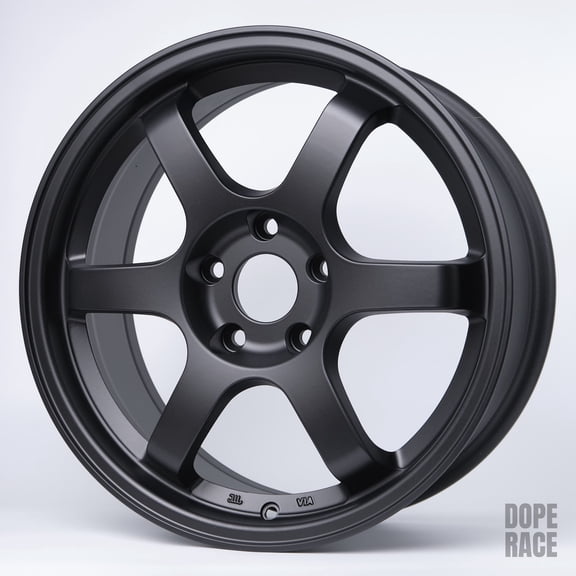 ROTA GRID RACING (17X7.5 ET45 5X114.3 73 Hub) SATIN BLACK Wheel Rim