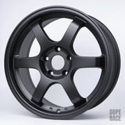 ROTA GRID RACING 17X7.5 ET45 5X114.3 73 Hub SATIN BLACK Wheel Rim