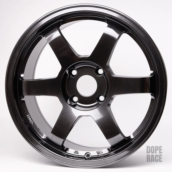 ROTA GRID RACING (17X8 ET35 4X114.3 73 Hub) HYPER BLACK Wheel Rim