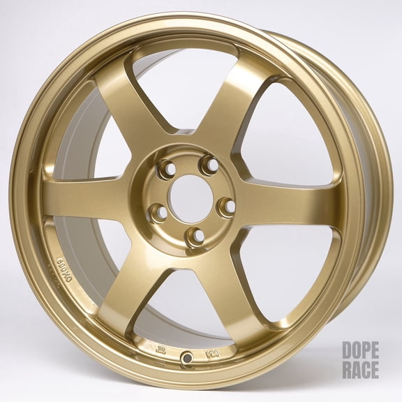 ROTA GRID RACING (17X8 ET35 5X100 73 Hub) PLAIN GOLD Wheel Rim
