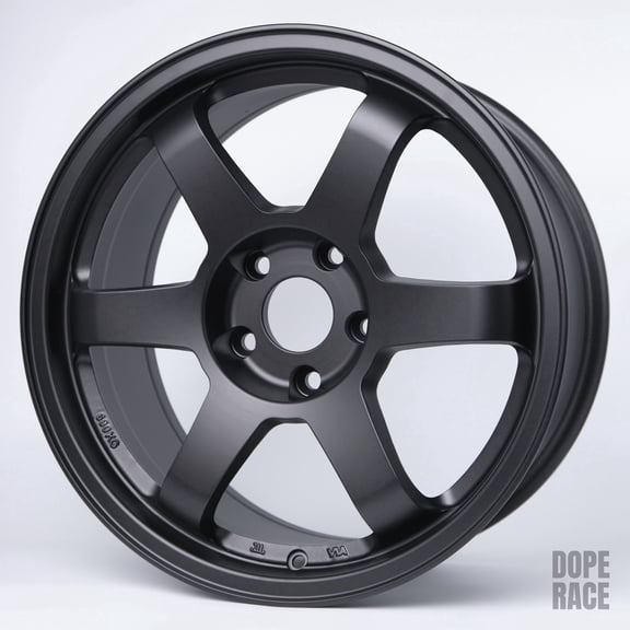 ROTA GRID RACING (17X8 ET35 5X100 73 Hub) SATIN BLACK Wheel Rim