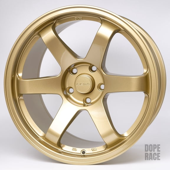 ROTA GRID RACING (18X10 ET30 5X114.3 73 Hub) PLAIN GOLD Wheel Rim