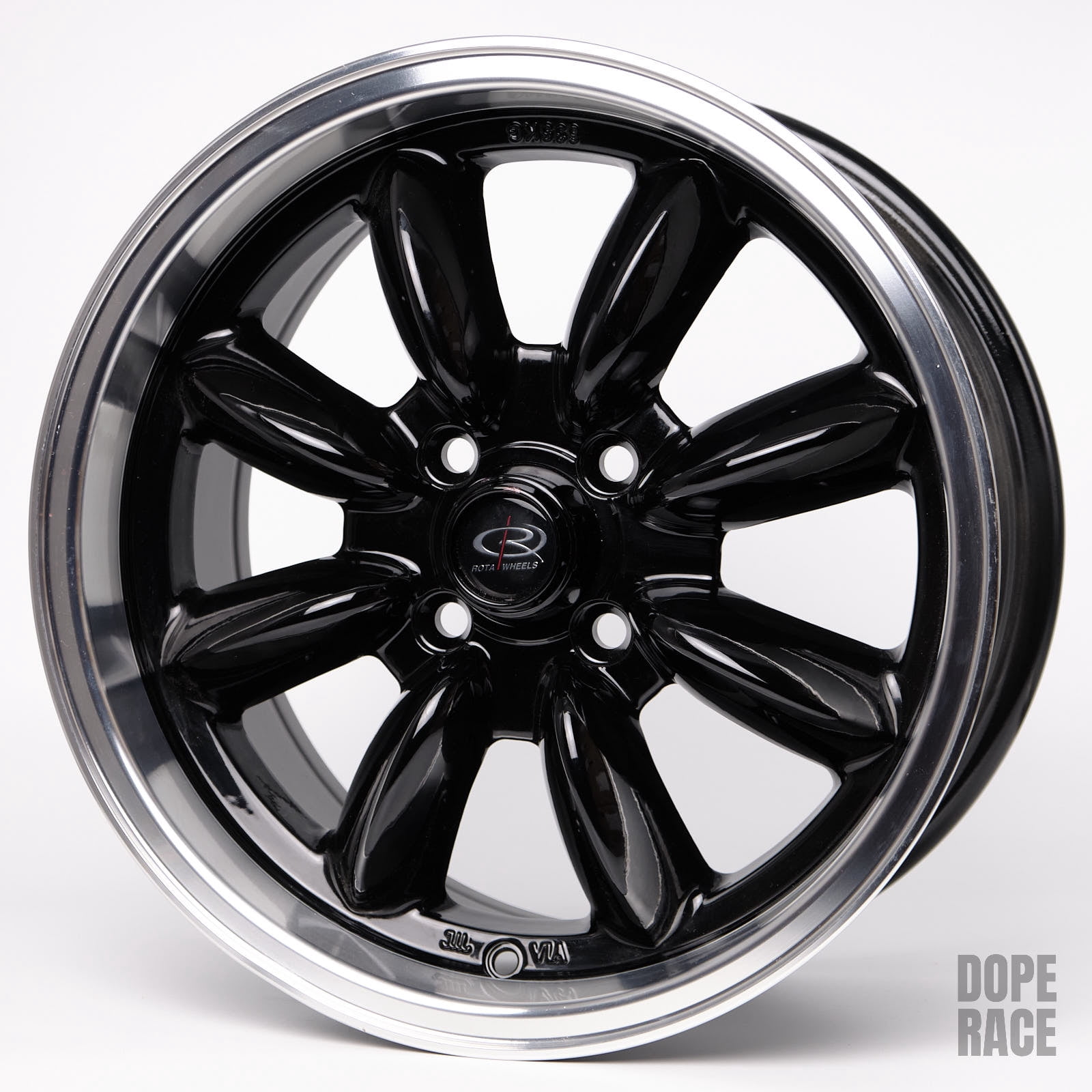 Rota R&b R53 ROTA RB (15X7 ET4 4X114.3 73 Hub) ROYAL BLACK Wheel Rim - Walmart.com