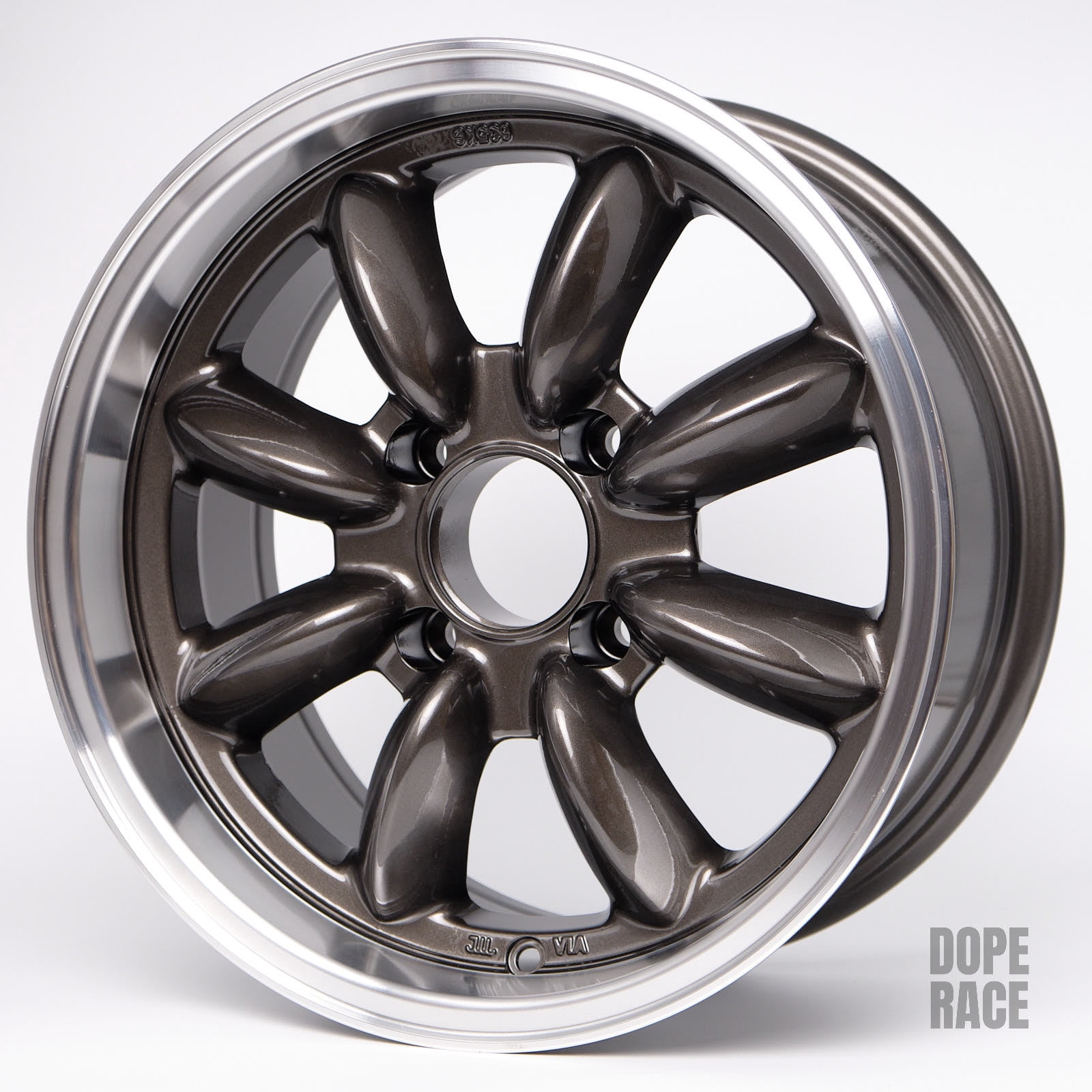 ROTA RB (15X7 ET4 4X114.3 73 Hub) ROYAL GUNMETALLIC Wheel Rim - Walmart.com