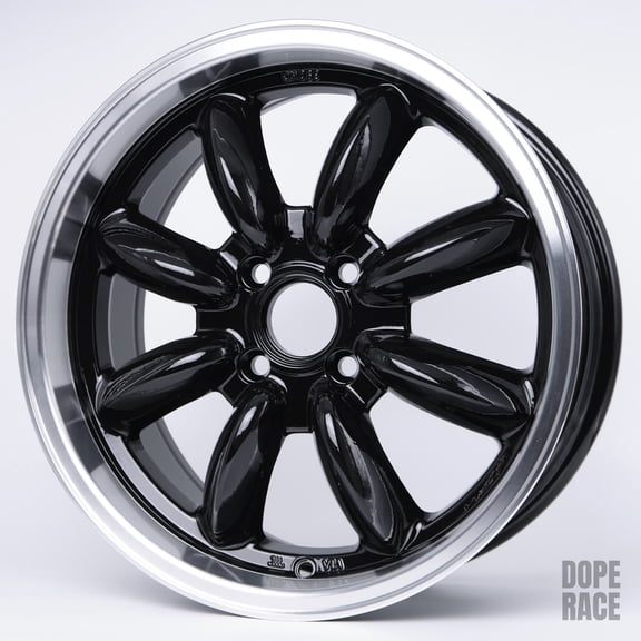 ROTA RB (16X7 ET40 4X100 56.1 Hub) ROYAL YAMAHA BLACK Wheel Rim