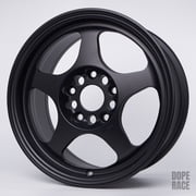 ROTA SLIPSTREAM 15X7 ET35 5X100 57.1 Hub SATIN BLACK Wheel Rim