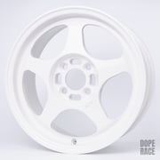 ROTA SLIPSTREAM 15X7 ET40 4X100 56.1 Hub WHITE Wheel Rim