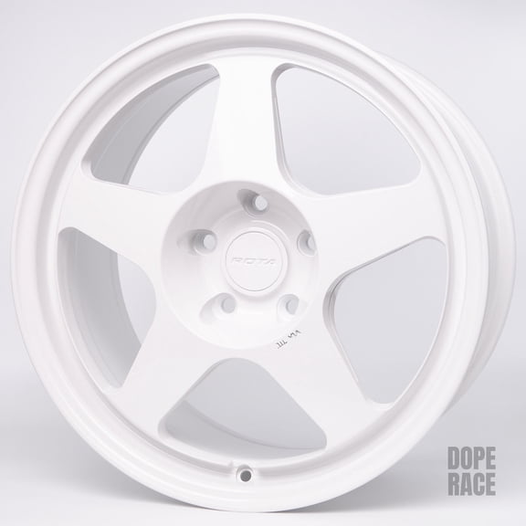 ROTA SLIPSTREAM (17X8.5 ET35 5X114.3 73 Hub) WHITE Wheel Rim