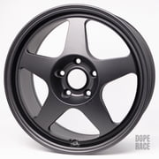 ROTA SLIPSTREAM 17X8 ET48 5X114.3 73 Hub SATIN BLACK Wheel Rim