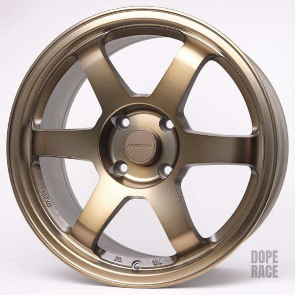 ROTA Wheels GRID RACING (17X8 ET35 4X114.3 73 Hub) FULL ROYAL SPORT BRONZE