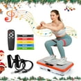 thumbnail image 1 of BEF Vibrating Plate Exercise Machine，Bluetooth Remote and LED Display, 300 lbs, 150 Watts Shake Board for Women and Men, Entertainment Activities, Orange, 1 of 7