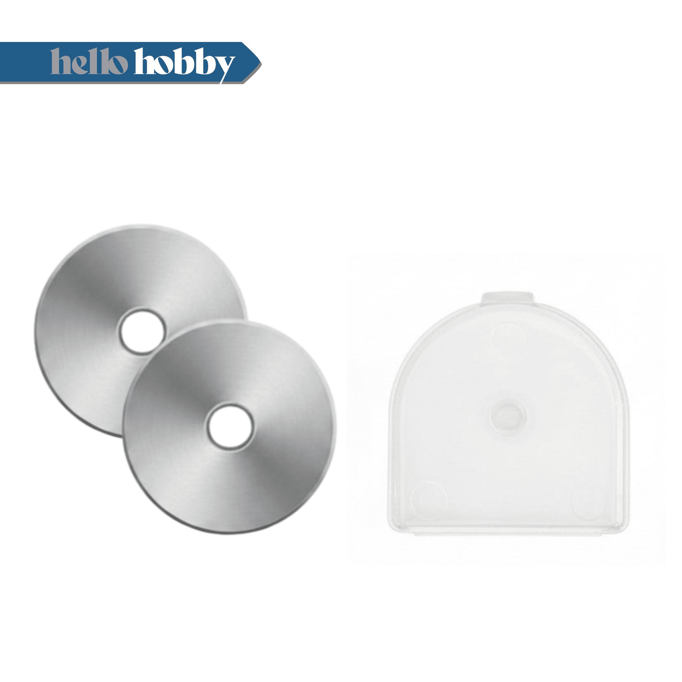 Hello Hobby 45mm Replacement Rotary Blades, 2 Pack