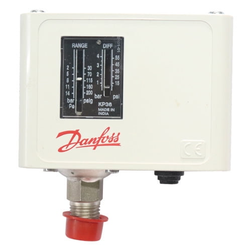 ROTARY SCREW PRESSURE SWITCH COMMANDER DANFOSS