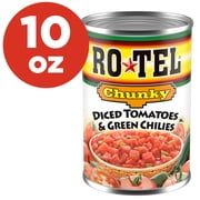 ROTEL Chunky Diced Tomatoes and Green Chilies, 10 oz