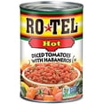thumbnail image 1 of ROTEL Hot Diced Tomatoes With Habaneros, 10 oz. (Pack of 12), 1 of 3
