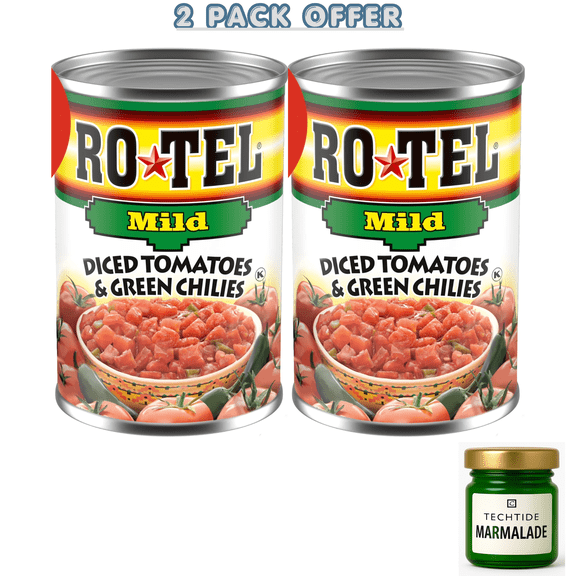 ROTEL Mild Diced Tomatoes and Green Chilies, 10 oz