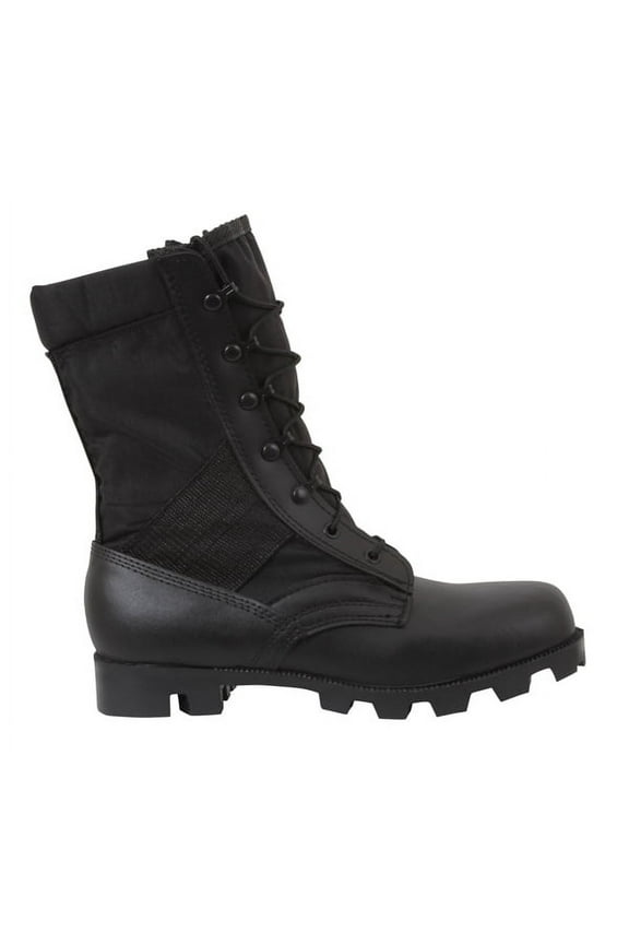Black G.I. Type Speedlace Jungle Boots - 9 Inch Shoe size: 10, Width: Regular