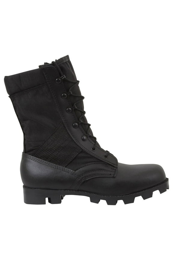 Black G.I. Type Speedlace Jungle Boots - 9 Inch Shoe size: 12, Width: Regular