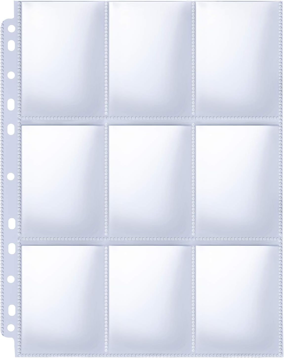 Pokemon Sleeves Baseball Card Sleeves Pages Fits 3-Ring Binder, Clear Protective Sheets For Trading Cards Best Binder For Baseball Cards Pokemon Sleeves Baseball Card Sleeves Pages Fits 3-Ring Binder, Clear Protective Sheets For Trading Cards Best Binder For Baseball Cards