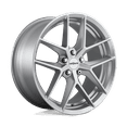thumbnail image 1 of ROTIFORM 1PC R133 FLG 19X8.5 5X114.3 45ET 72.56CB GLOSS SILVER WHEEL, 1 of 2