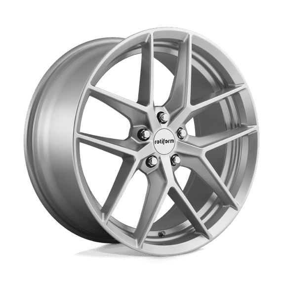 ROTIFORM 1PC R133 FLG 19X8.5 5X114.3 45ET 72.56CB GLOSS SILVER WHEEL