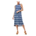 thumbnail image 1 of ROUDELAIN Intimates Blue Sleeveless Nightgown M, 1 of 2