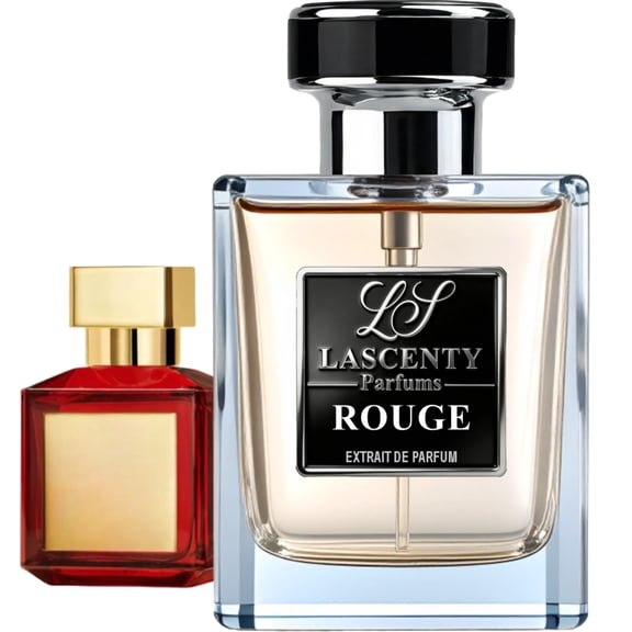 ROUGE by LaScenty Unisex Perfume 50ml Long-Lasting Amber Woody Extrait de Parfum