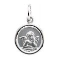 thumbnail image 1 of ROUND ANGEL PENDANT MEDAL - 2/3 Inch X 2/3 Inch- 14k Yellow Gold, 1 of 1