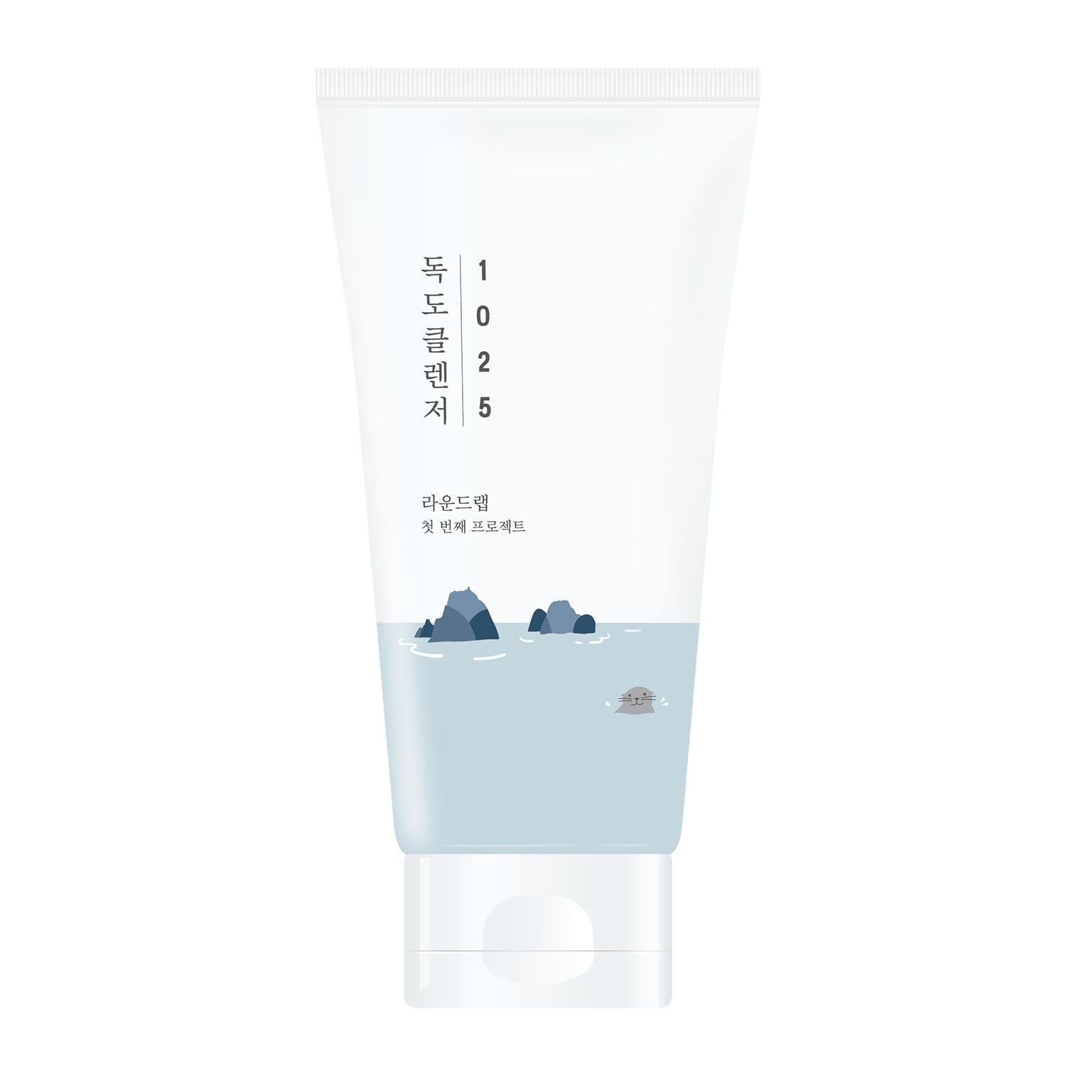 ROUND LAB 1025 Dokdo Cleanser 150ml / Moisturizing, Cleansing, Gentle, Bubbly Foam Cleanser (150ml) C14