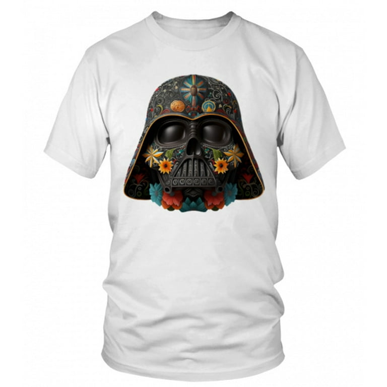 Darth vader sugar skull t shirt hotsell